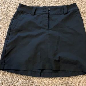 Black Nike Golf Skirt